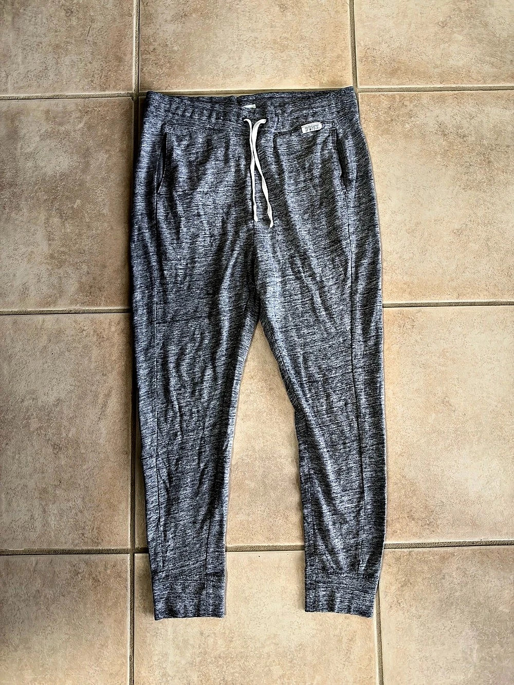 PINK Gray joggers